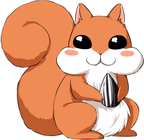 AnimeSquirrel emote