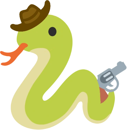 snakecowboy emoji