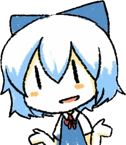 cirno_shrug emote