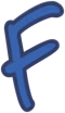 LetterF_Blue emote