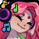 NPCPartyGirlJamming emote