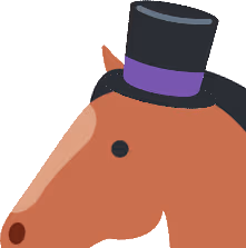 tophat_horse emote