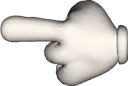 EmotiPointLeft emote