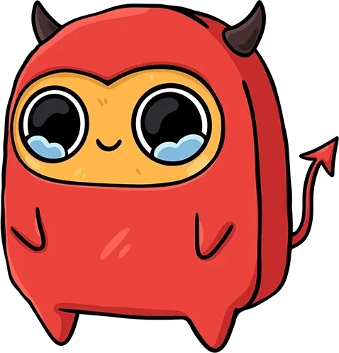 Costume_Devil sticker