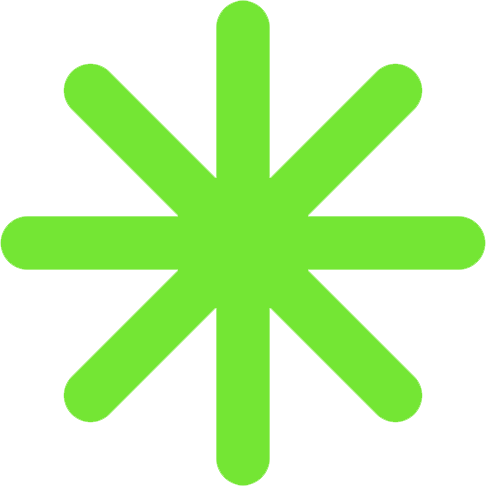 limegreenasterisk emote