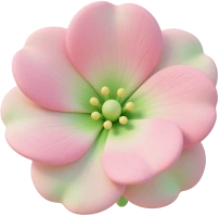 Pinkgreenflower emote