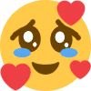 CryingHappyInLove emote