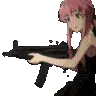 GirlShooting emote