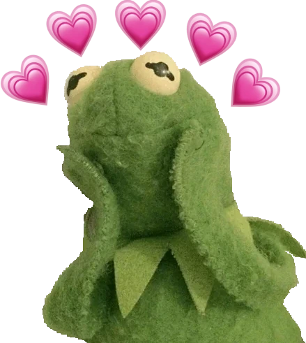 Kermit_with_hearts_around_him emoji