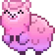 pastelllama_roll emote