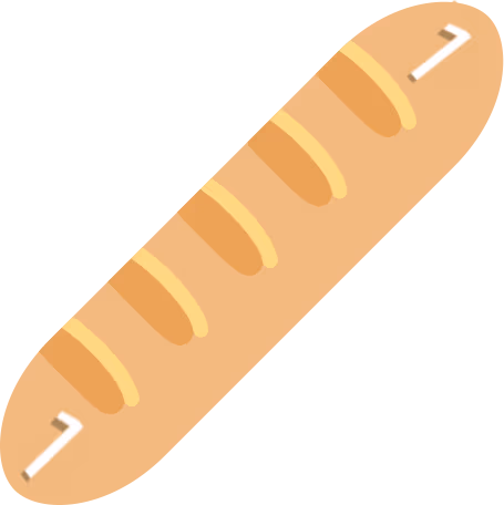 Pinged_Baguette emote