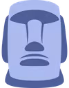 blurpleMoyai emote