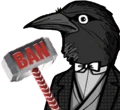 CrowBan emote