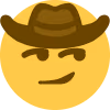 smirk_cowboy emote