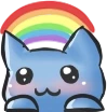 RainbowCat emote