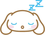 cinnamoroll_sleep emote