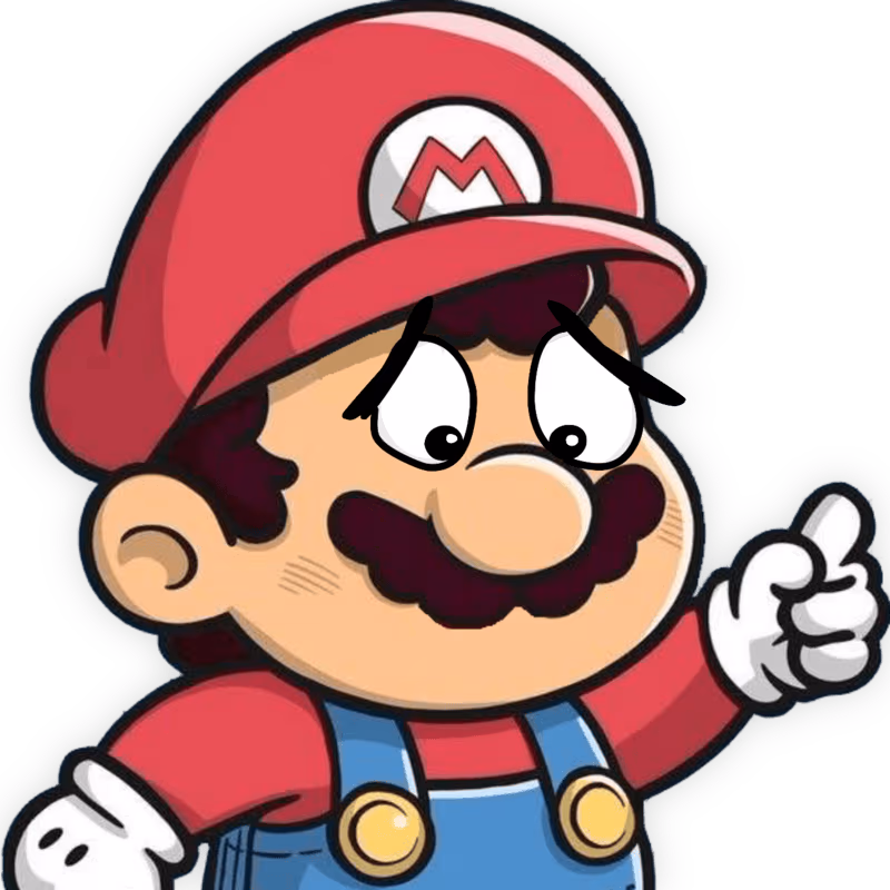 Mario_Sad emote