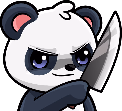 PandaKnife emote