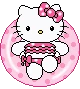 HelloKittySwim emote