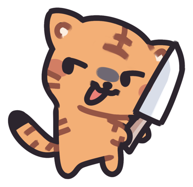 Tigerholdingknife