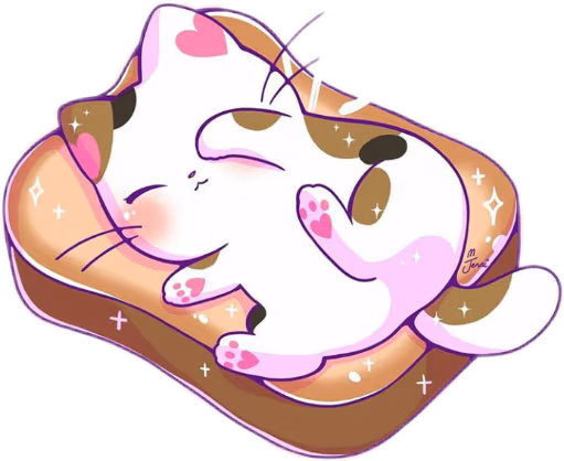 toast_cat emote