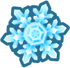 large_snowflake emote