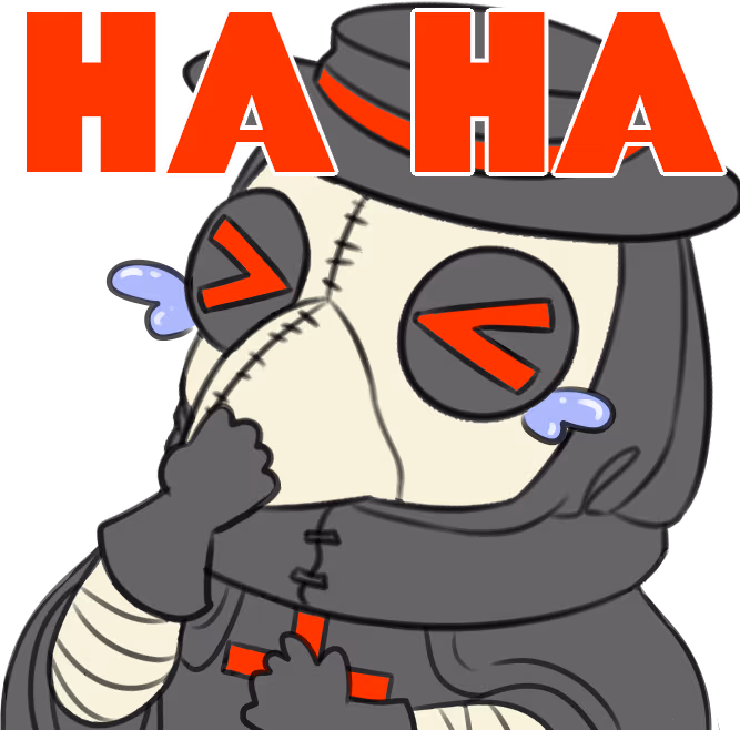 PlagueDoctorLaugh emote