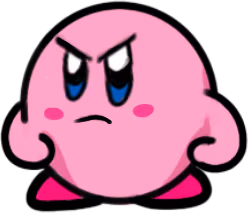 AnnoyedKirby emote