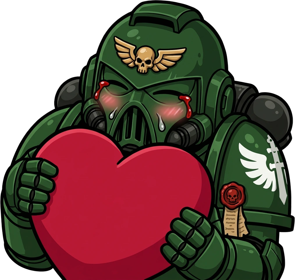dark_angel_hugging_heart emoji