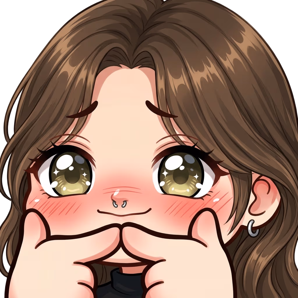 charlie_shy_fingers sticker