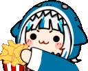 GawrGura_Popcorn emote
