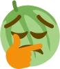 BruhingSadlyThinking emote