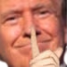 trumpshush emote