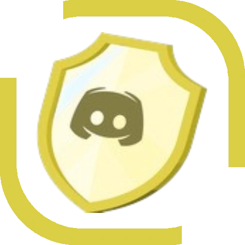 YellowDiscordShieldModerator emote