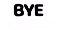 BYE emote