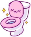 PinkToilet emote