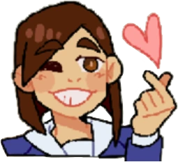 mizusaki_heart emote