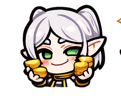 money_frieren emote