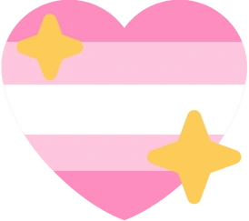 female_shiny_heart_flag emote