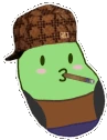 thug_life_bean emoji