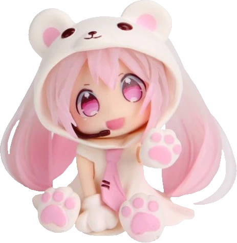 PinkMikuBear emote