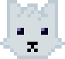 PixelPolarFox static emote