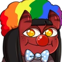 MeruTheSuccubusClown emote