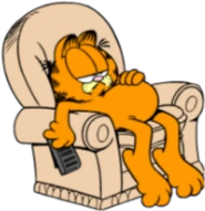 bored_garfield emote