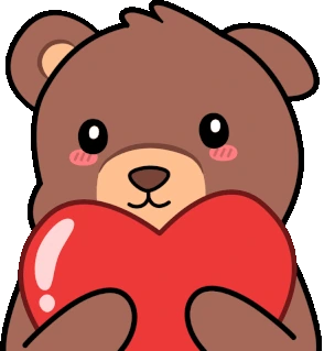 hearthugbearish emoji