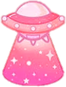 PinkUFO emote