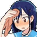 Sweating animated emote