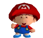 BabyMarioPLS animated emote