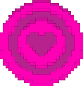 Pinkheartcoin emote