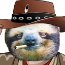 slothHowdy emote